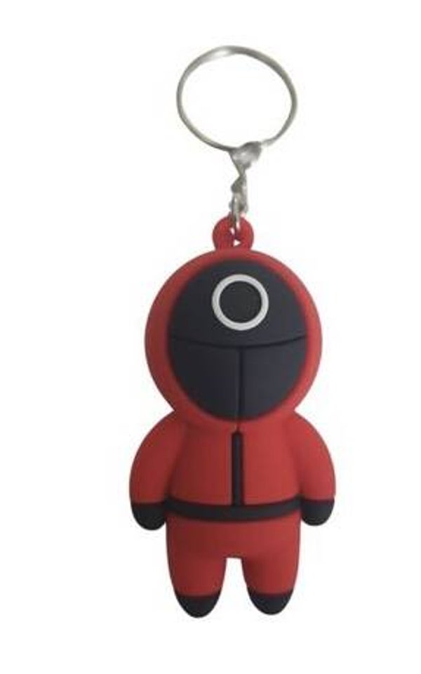 Squid game sleutelhanger cirkel