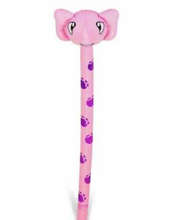 Inflatable tube roze olifant
