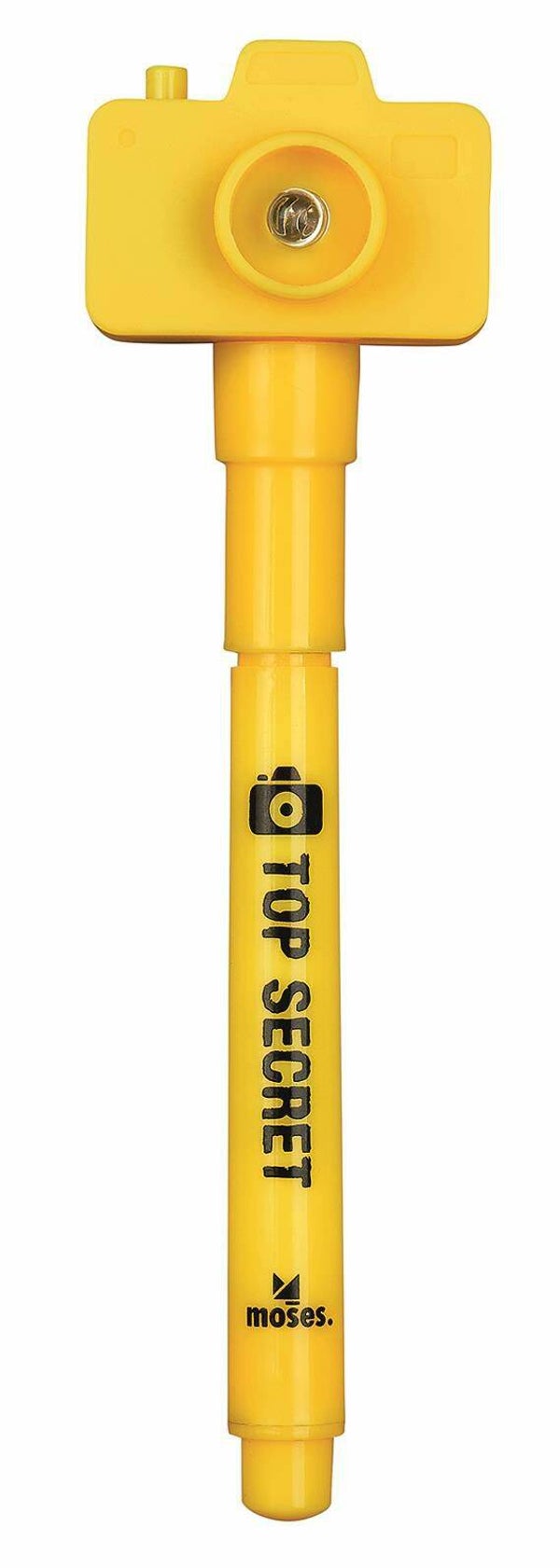 Geheimschrift pen camera geel