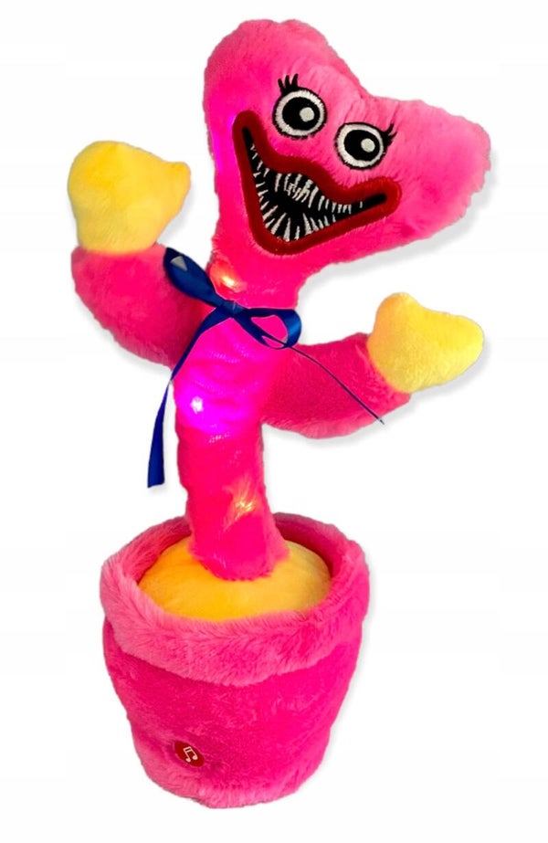 Huggy Wuggy cactus roze