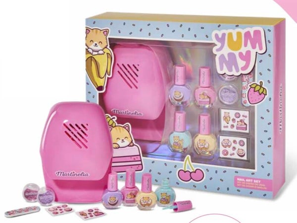 Nagelset met nageldroger