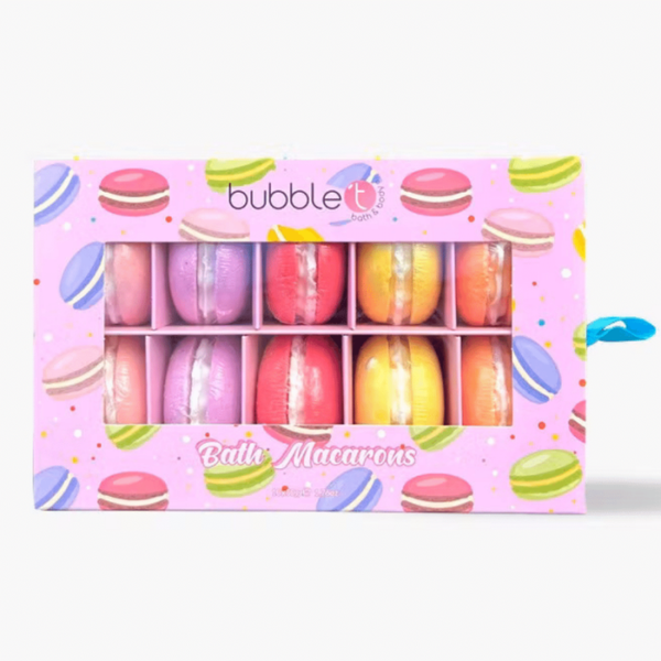 Bubble t macarons