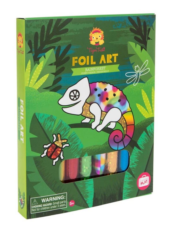 Foil art rainforest