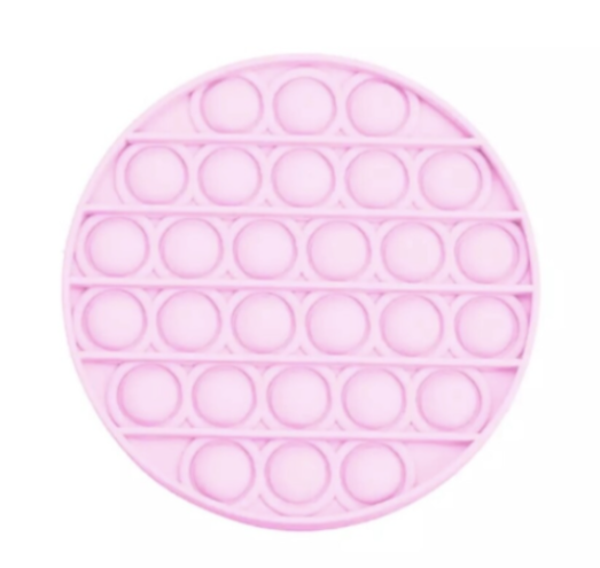 Pop it glow in the dark roze cirkel