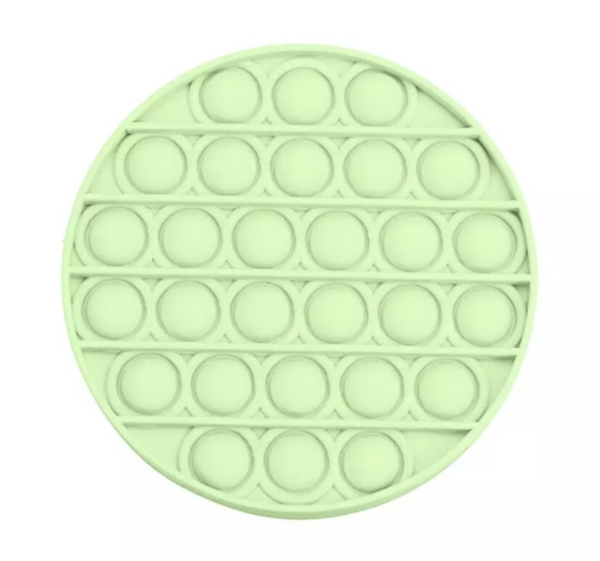 Pop it glow in the dark groene cirkel