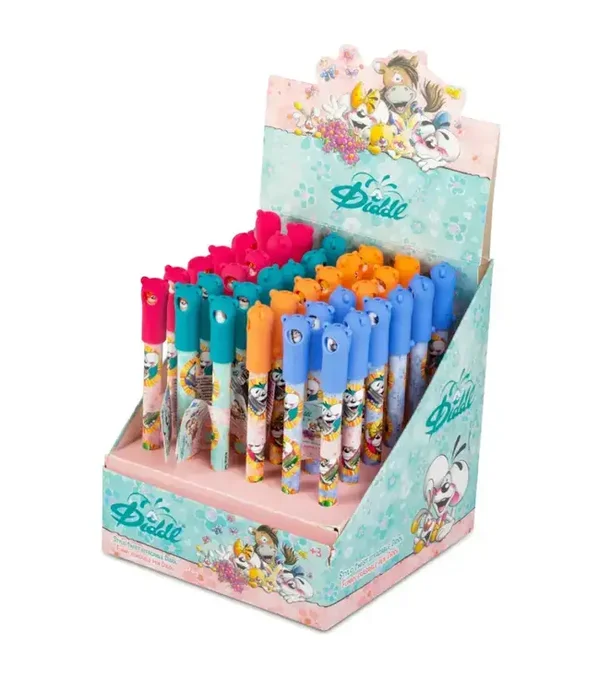 Diddl Uitwisbare twist pen - 1 stuk assorti
