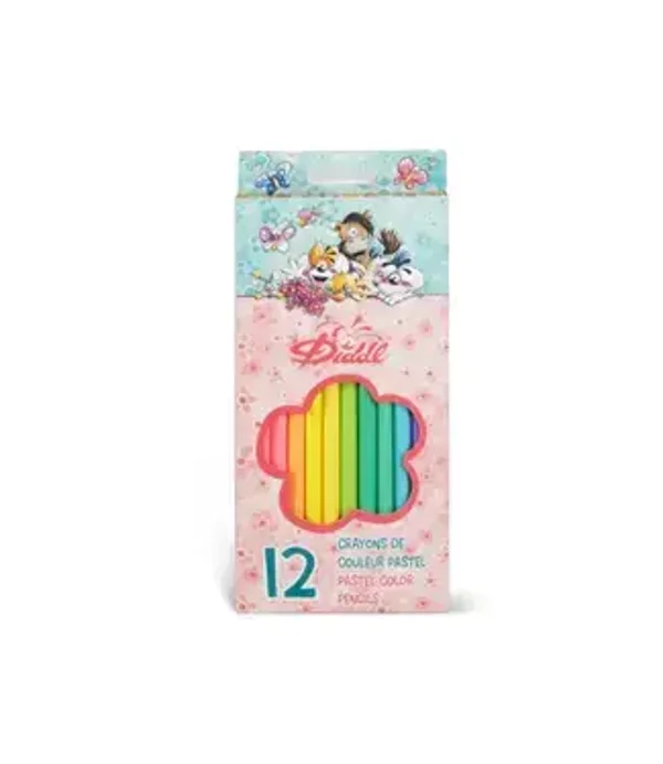 Diddl pastel Kleurpotloden - set van 12