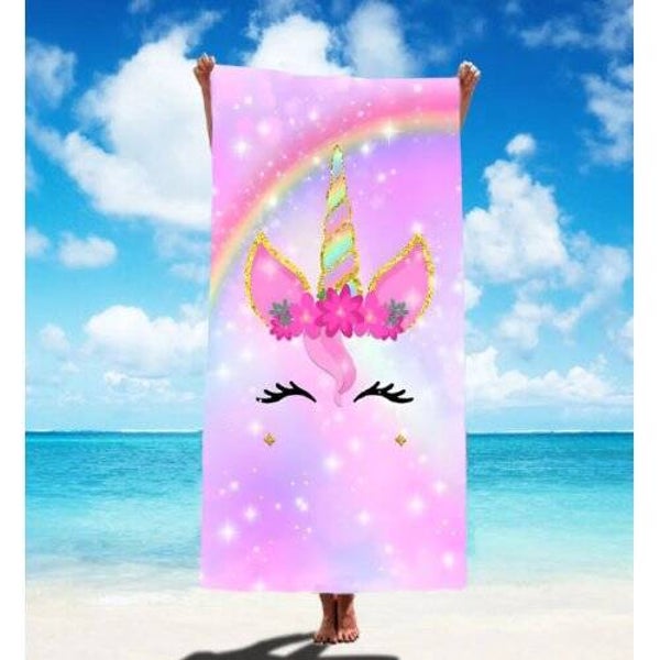 Badhanddoek unicorn