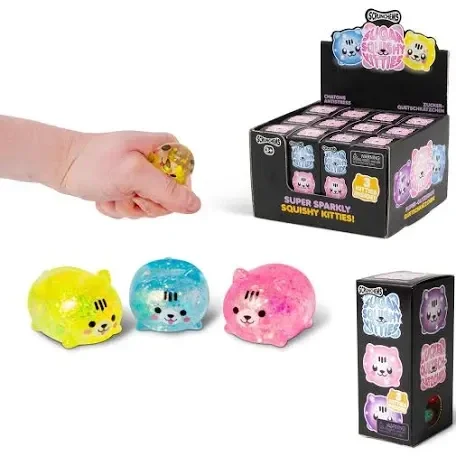 SCRUNCHEMS DIDDY SUGAR SQUISHY KITTIES -