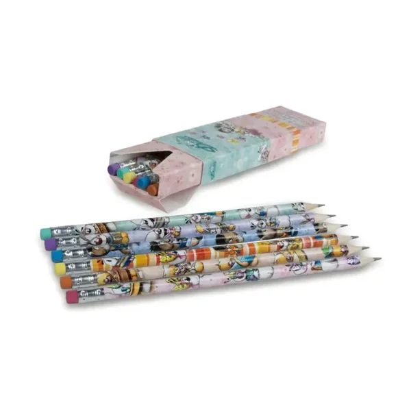 Diddl potloden met gum (12 stuks)