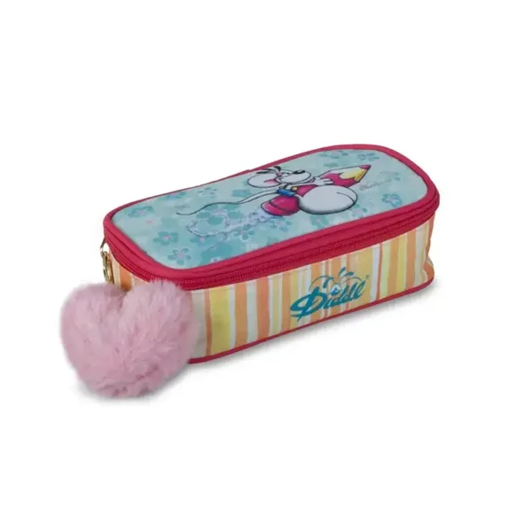 Diddl etui turquoise met sleutelhanger