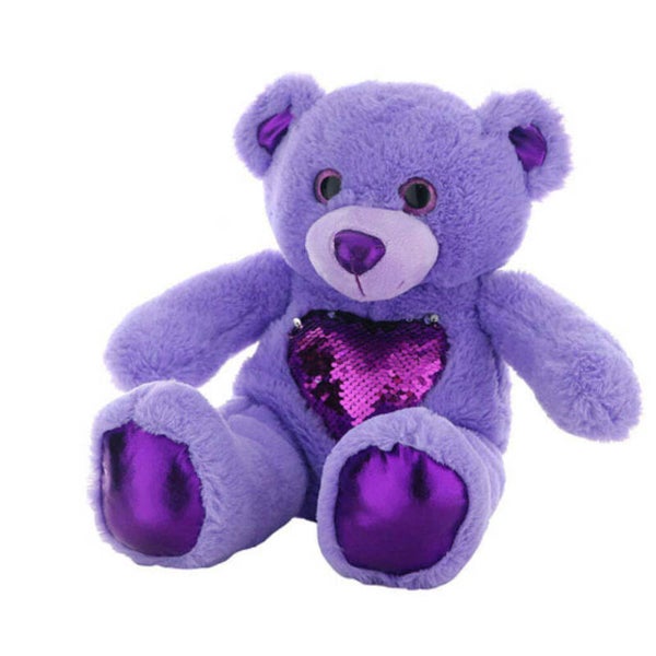 Glitz the purple bear