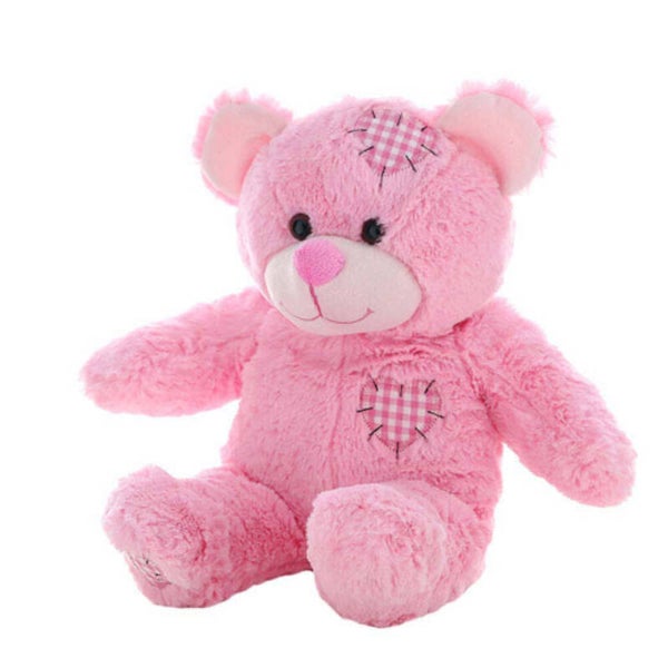 Pink patches bear