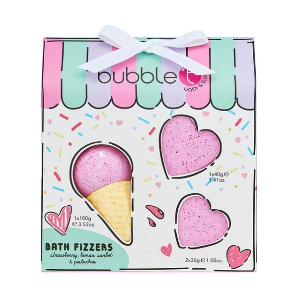 Ice cream bath fizzers