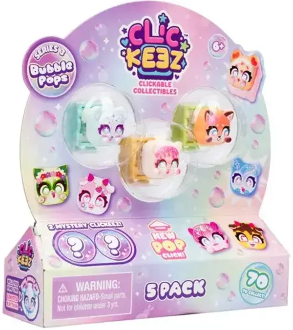 Cliqueez Series 3 Bubble Pops – 3 Pack