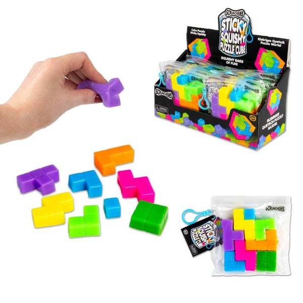 Sticky squishy puzzel Cube