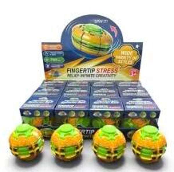 Fidget hamburger Spinner Ball