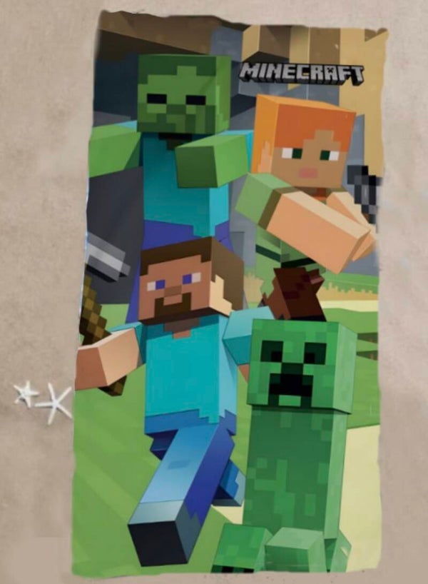Badhanddoek Minecraft