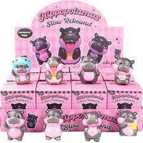 Mystery Hippo Slow rise Squishy