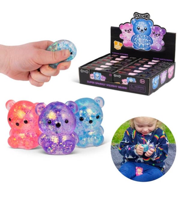 Scrunchems Sugar Squishy Bears – 3 Pack