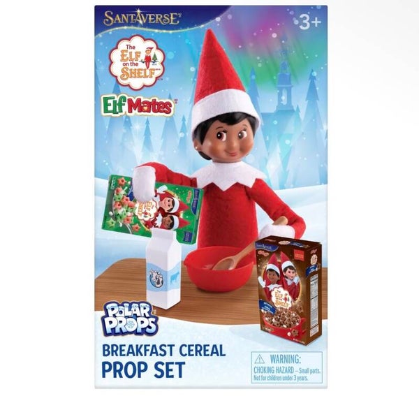 The Elf on the Shelf® – Breakfast Cereal Prop Set