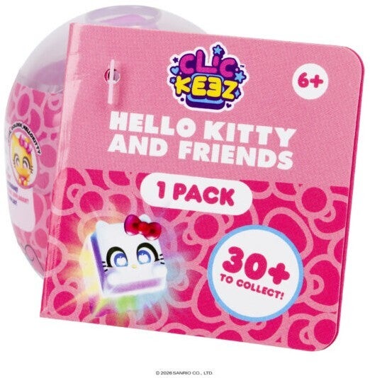Clickeez – Hello Kitty and Friends Mystery Keychain