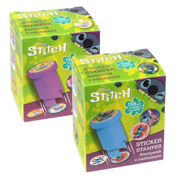 Stitch sticker stamper