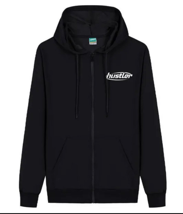 HUSTLER HOODIE BLACK