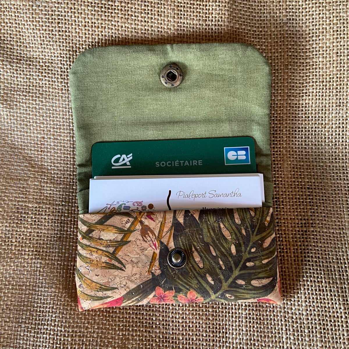Porte cartes | Les petites bricoles de Samette