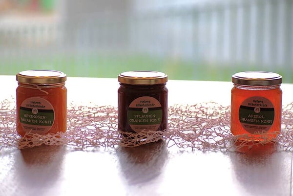 Aprikosen-Bananen-Konfitüre