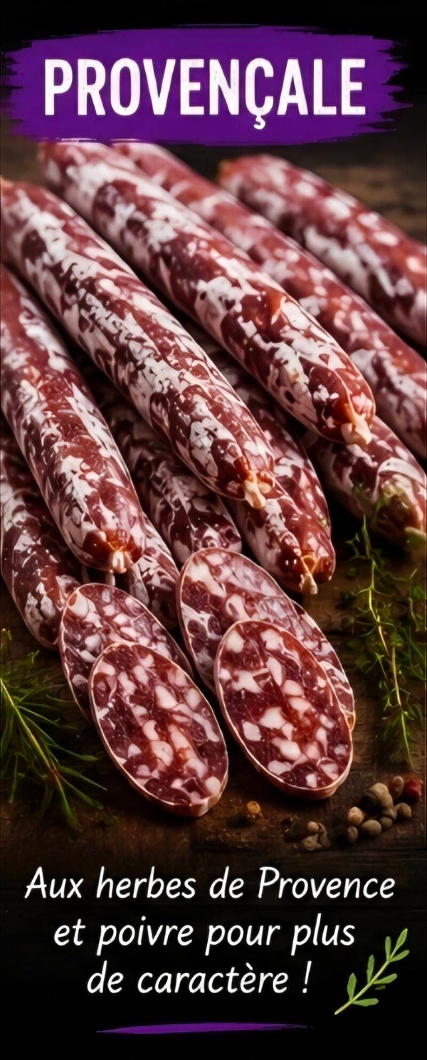 Mini saucisson apéro saveurs  provençale