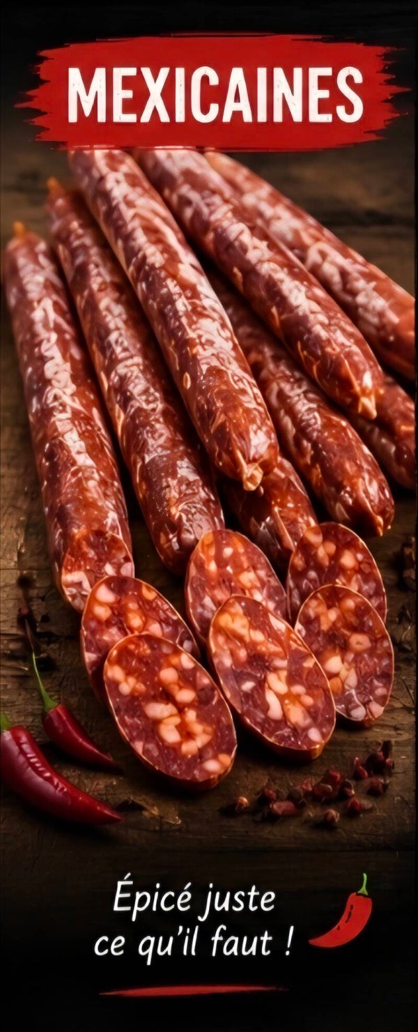 Mini saucissons apero a la Mexicaine