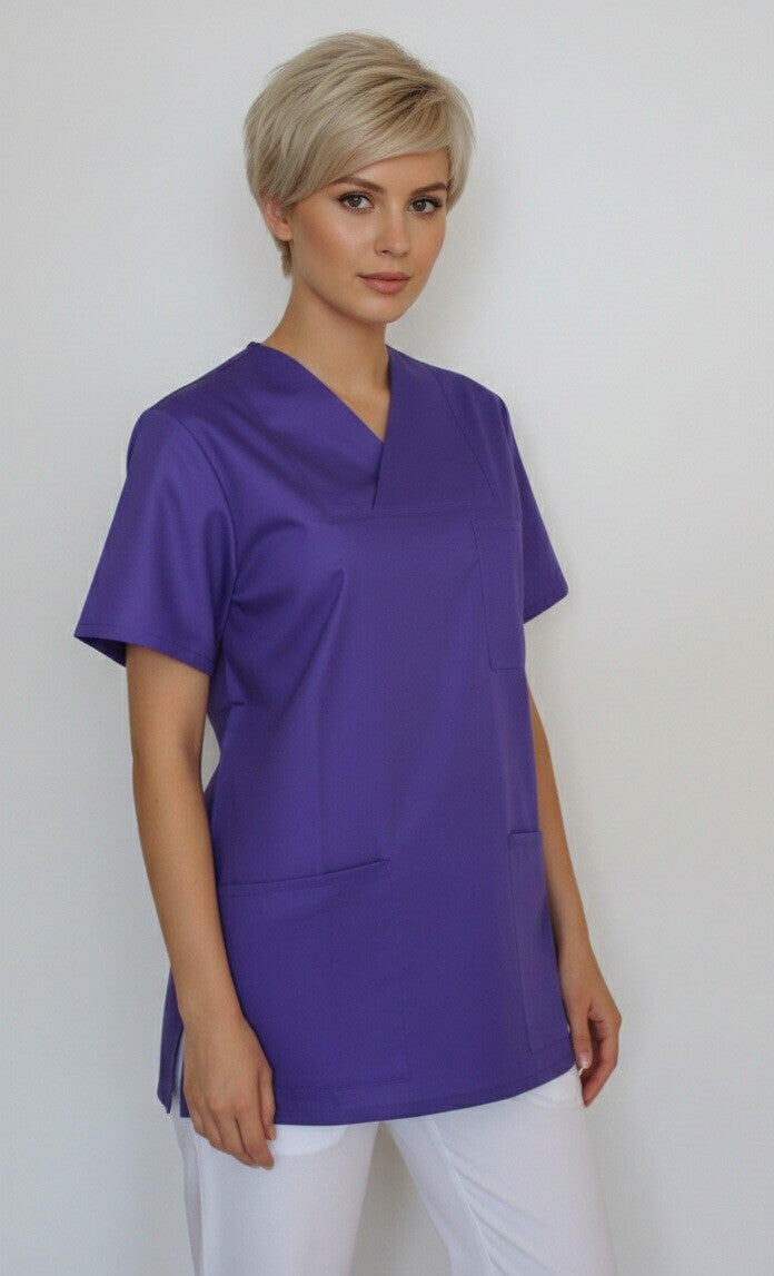 Kasack, Unisex-Schlupfkasack, BIANCA, lila