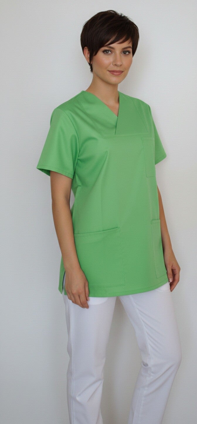 Kasack, Unisex-Schlupfkasack, BIANCA, apple green