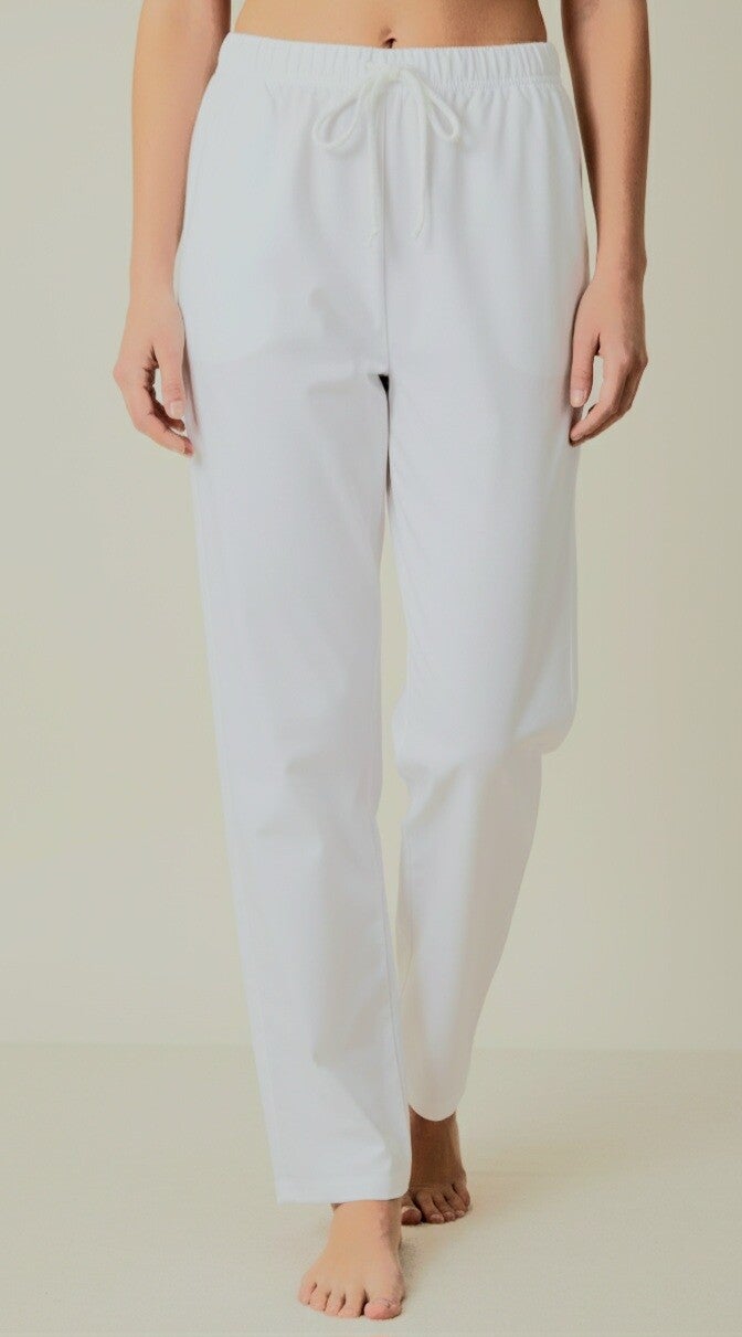 Bundhose, 2er Pack, Unisex-Schlupfhose, CLAUDIA , weiss