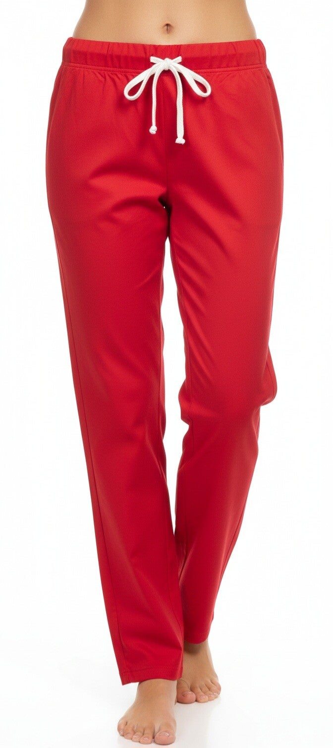 Bundhose, Unisex-Schlupfhose, CLAUDIA , rot