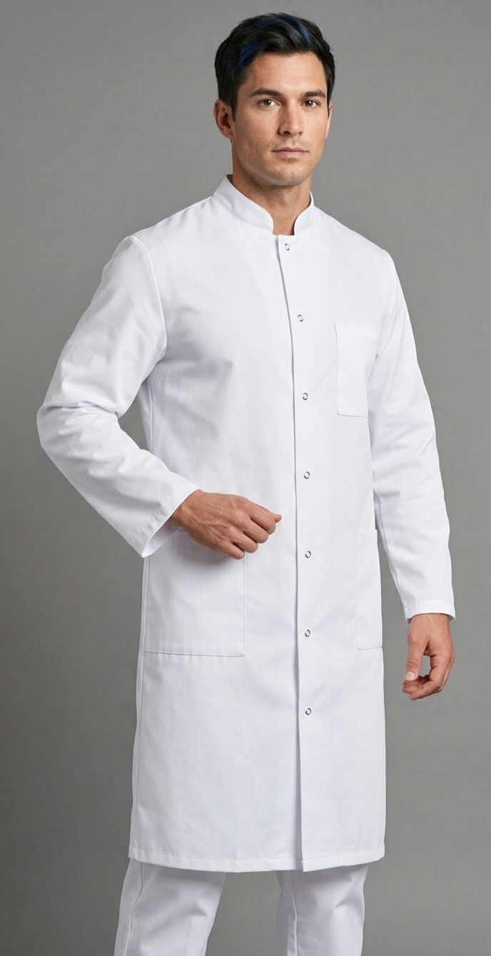 Berufsmantel, Unisex-Mantel, FELIX, weiss