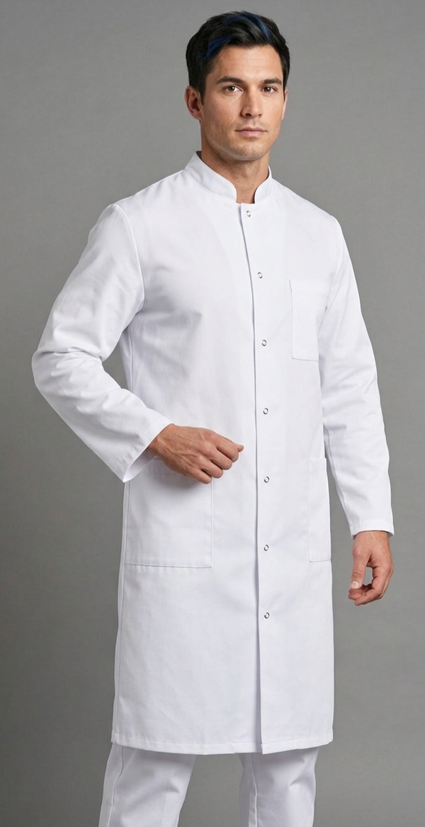 Berufsmantel, Unisex-Mantel, FELIX, weiss