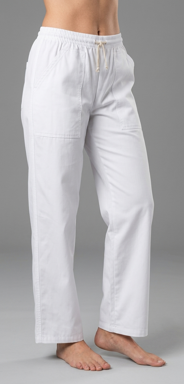 Bundhose, Unisex-Schlupfhose, MARLENE, weiss