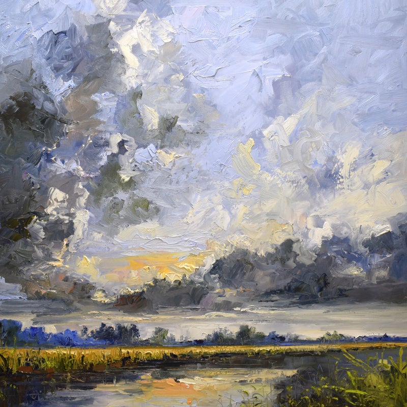 Side by side, oil on canvas, 80 x 100 cm, 2020. (SOLD)