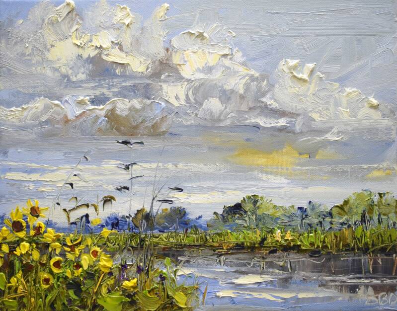 Always rember, oil on canvas, 24 x 30 cm, 2021.