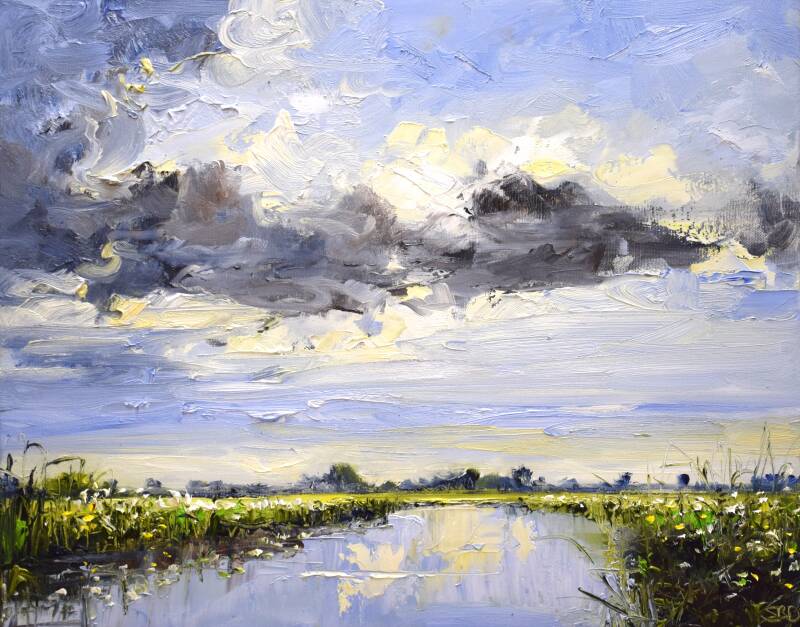 That's life, oil on canvas, 40 x 50 cm, 2020. 