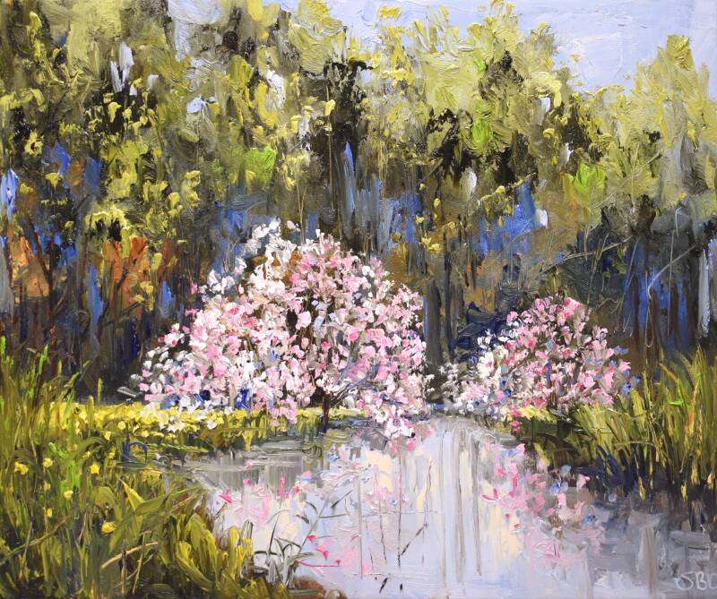 Joy, oil on canvas, 50 x 60 cm, 2021.