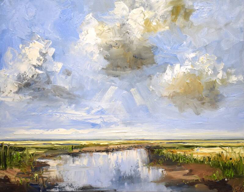 Trio, oil on canvas, 40 x 50 cm, 2020. (SOLD)