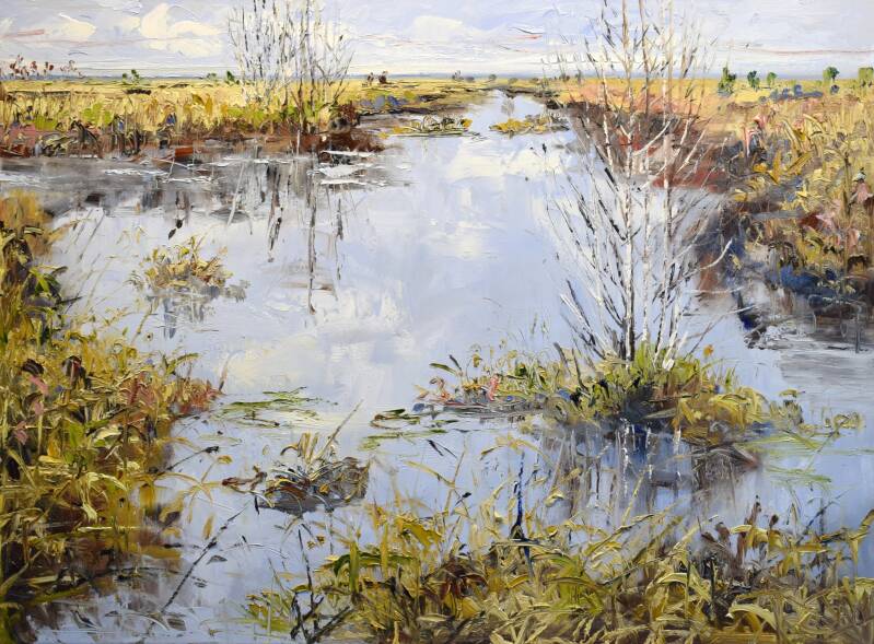Good day, oil on canvas, 80 x 60 cm, 2026. (Gallery Ruigewaert)