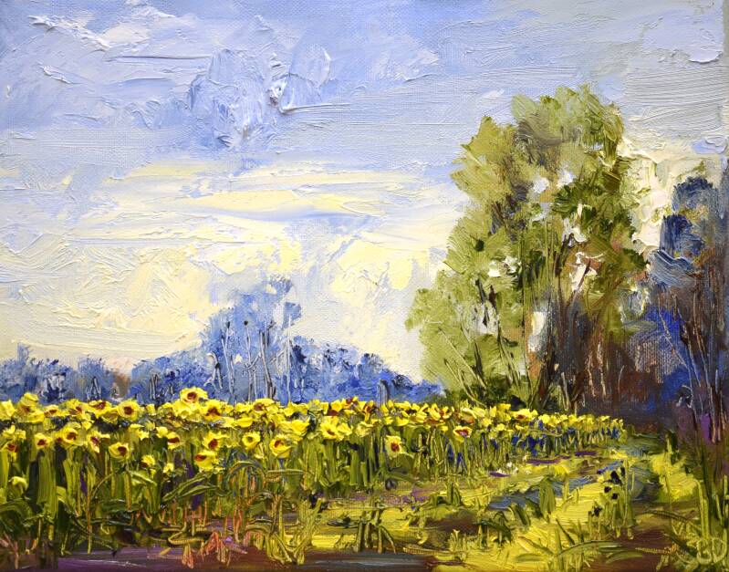 Holliday feelings, oil on canvas, 24 x 30 cm, 2022. (Galerie Posthuys)