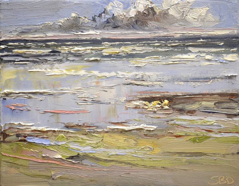 My Moby, oil on canvas, 24 x 30 cm, 2024. (Kunst of Art)