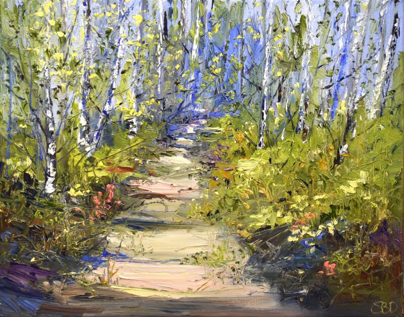 Happy together, oil on canvas, 40 x 50 cm, 2024. (Galerie Année)