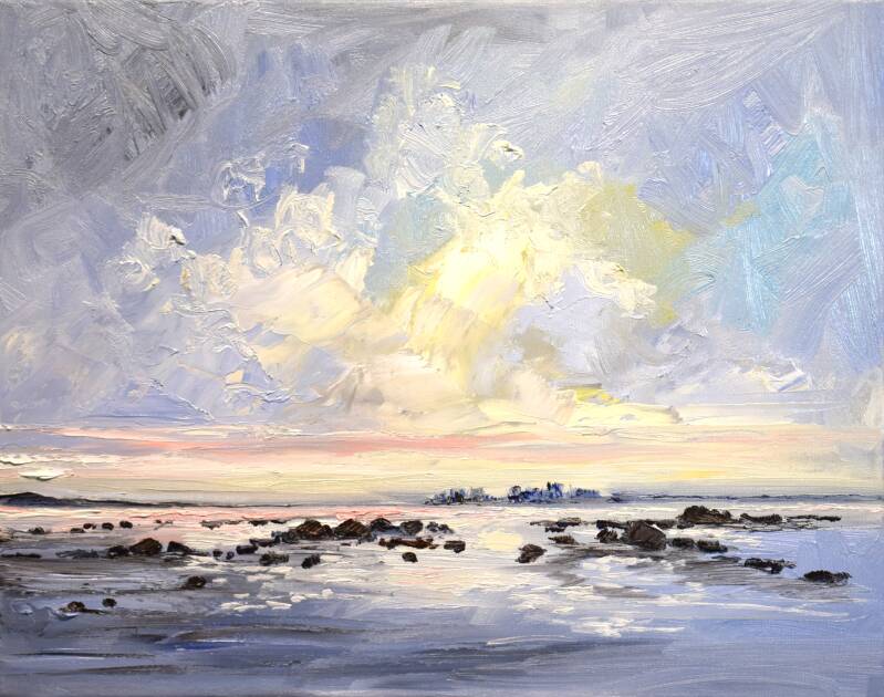 Special morning, oil on canvas, 40 x 50 cm, 2025. (SOLD)