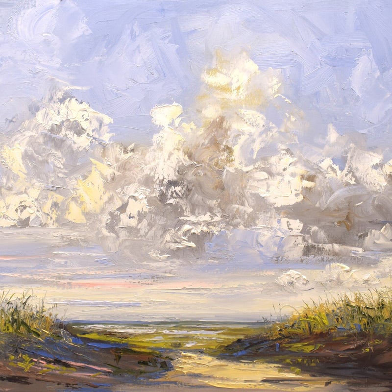 Sea vibes, oil on canvas, 60 x 80 cm, 2023.  (Galerie Bonnard)